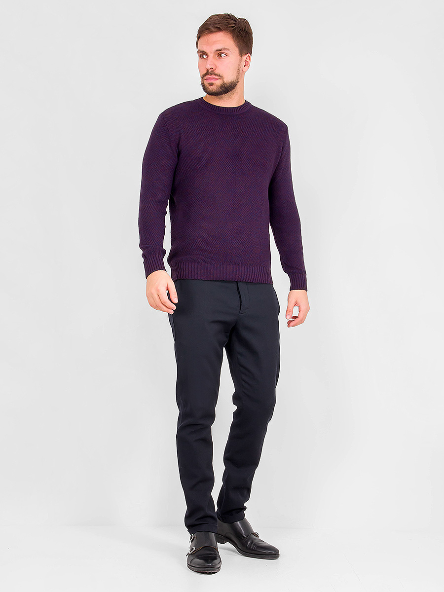 G121-12-букле (бордо м.) Джемпер мужской