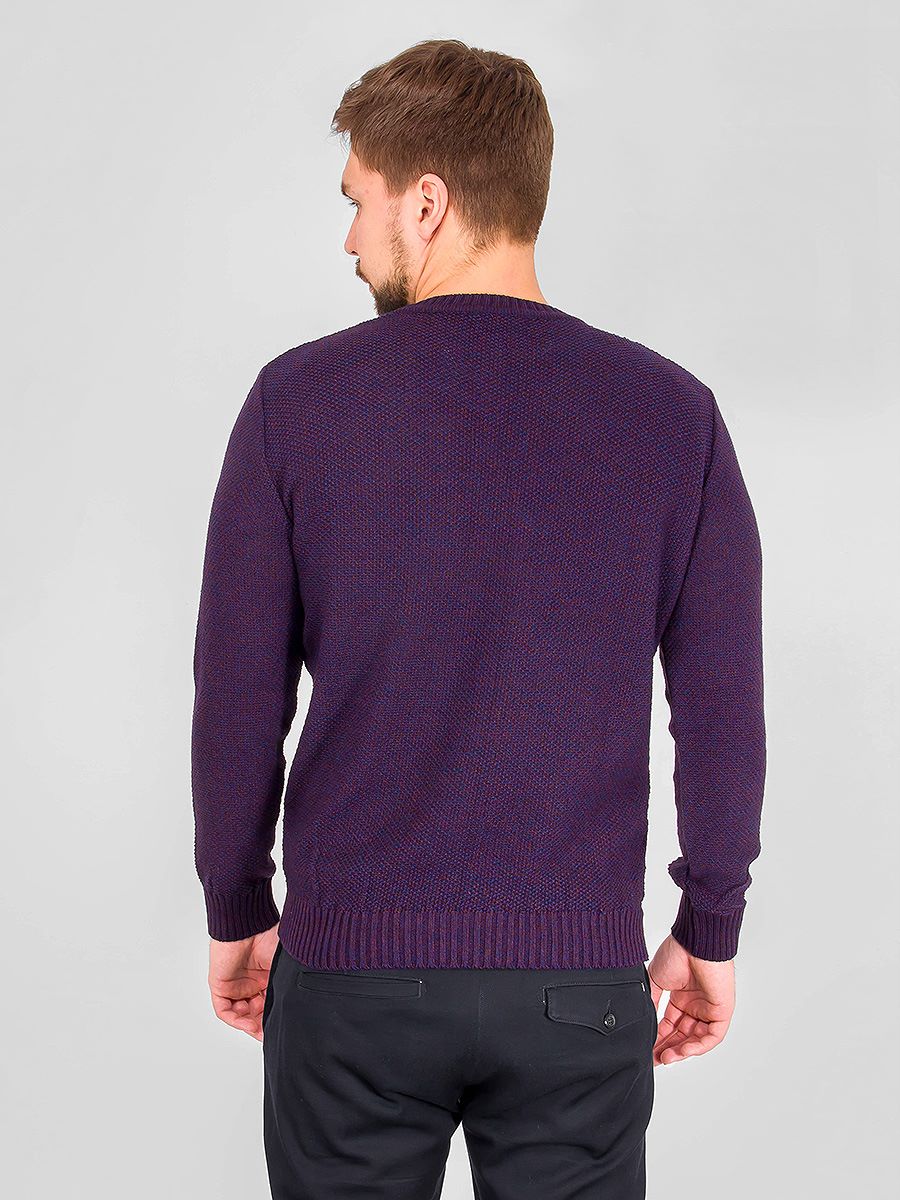 G121-12-букле (бордо м.) Джемпер мужской