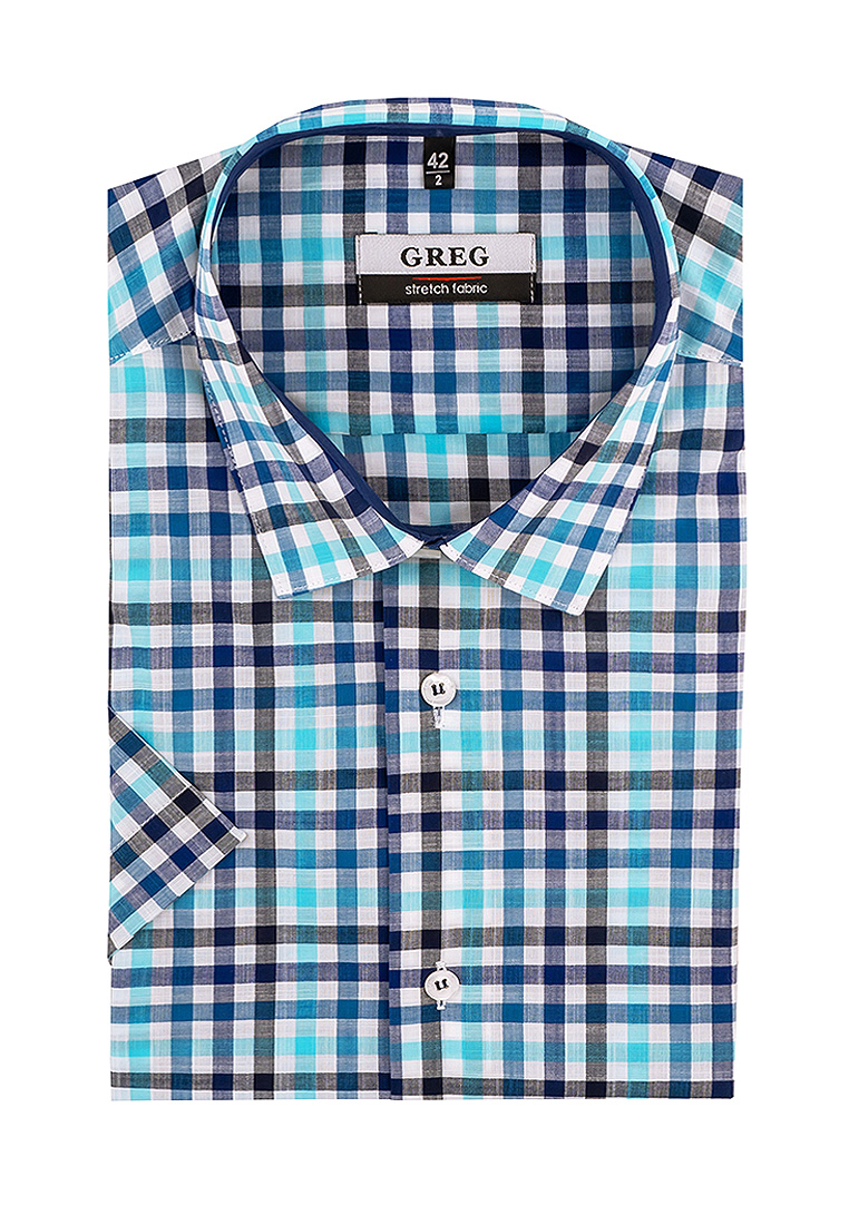 125/201/1851/Z/1 STRETCH_GB Сорочка мужская короткий рукав