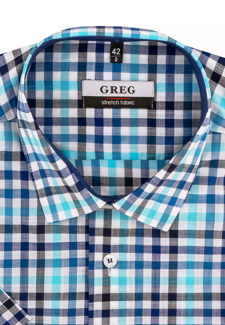 125/201/1851/Z/1 STRETCH_GB Сорочка мужская короткий рукав