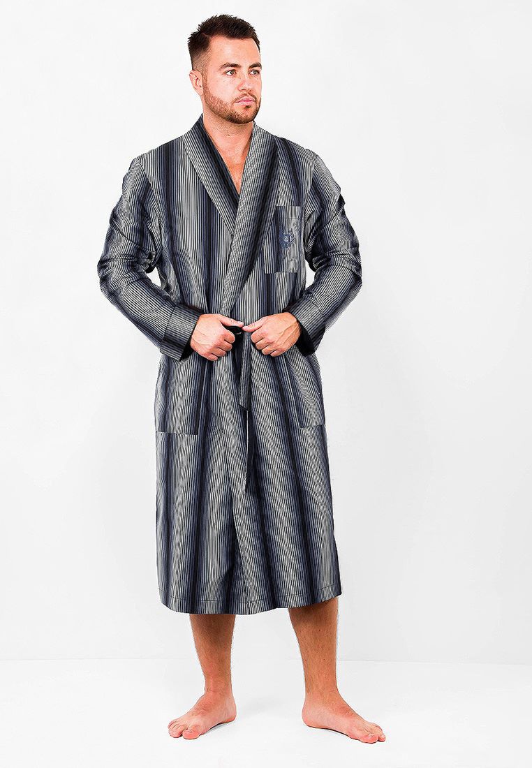 GHL-524-00-серый Халат муж.