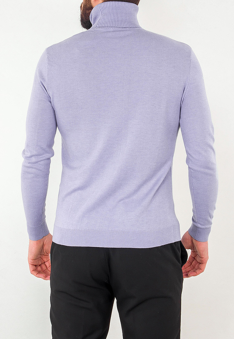 G123-150160 (сиренев.меланж) Джемпер мужской