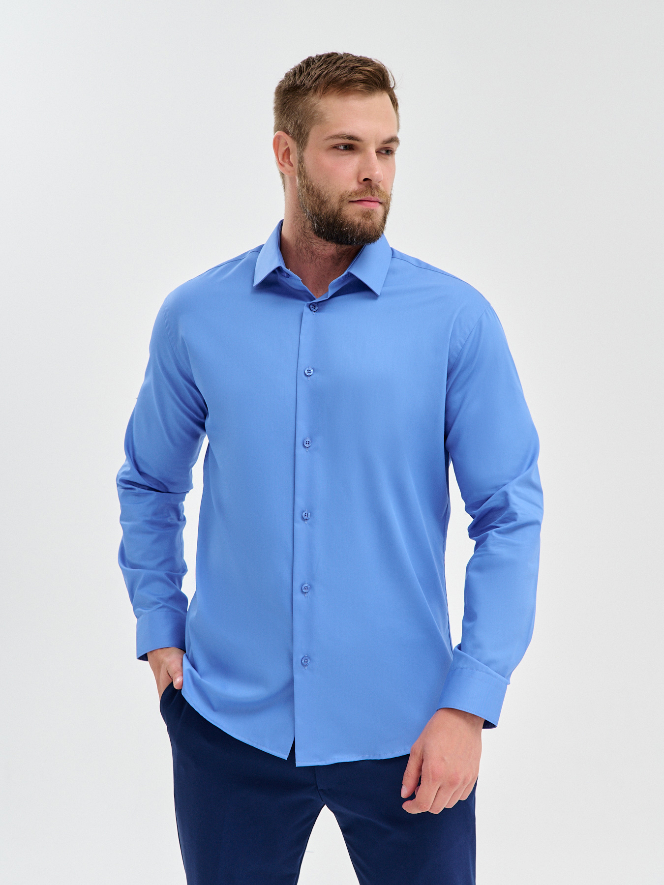 230/231/4520/Z Сорочка мужская длинный рукав