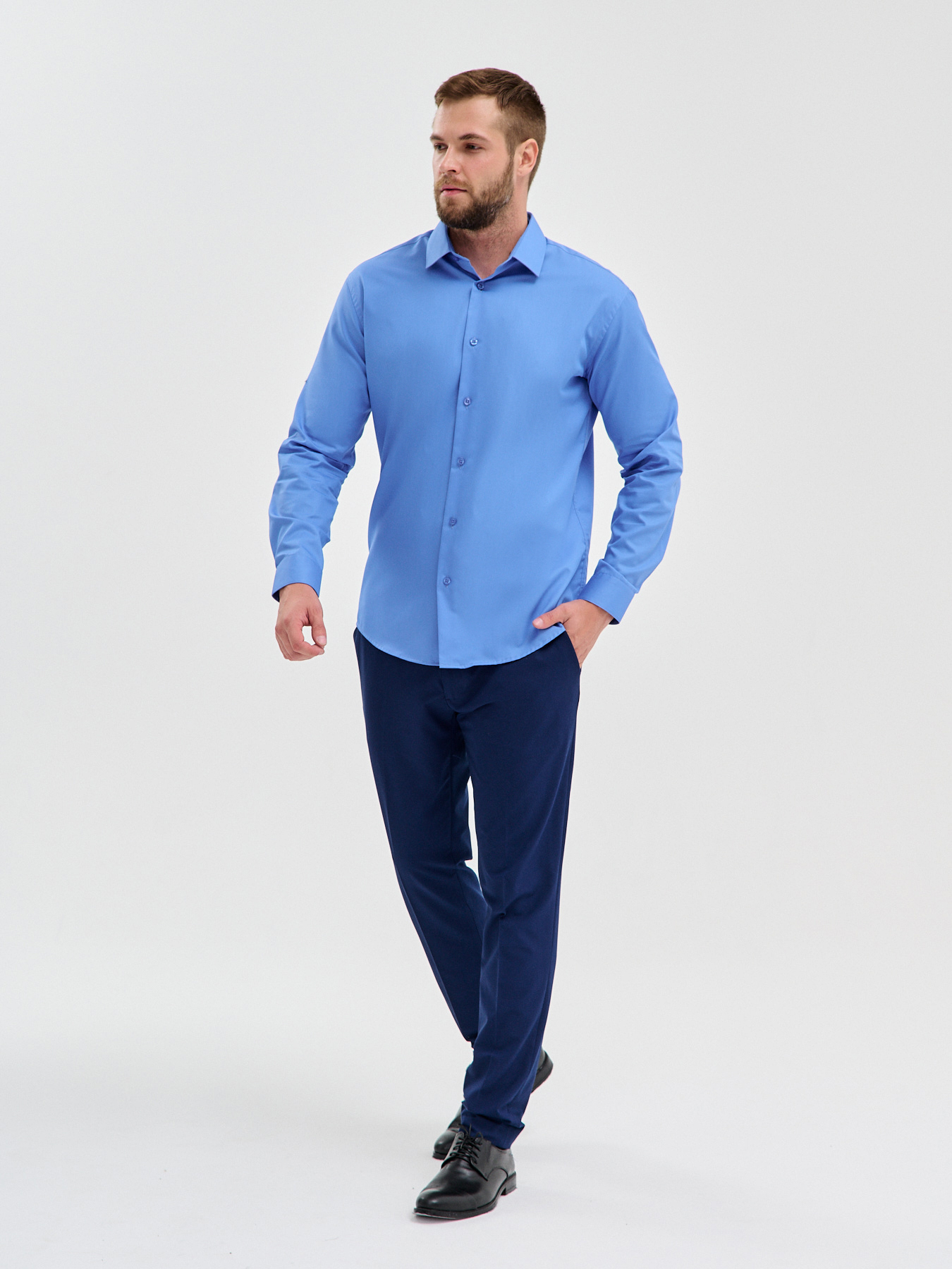 230/231/4520/Z Сорочка мужская длинный рукав