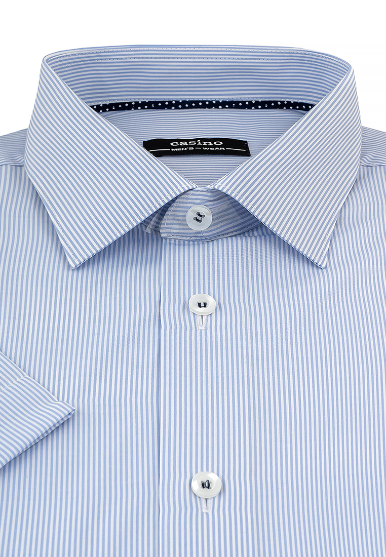 c121/057/7637/Z/1p Сорочка мужская короткий рукав (в упаковке 12 шт)