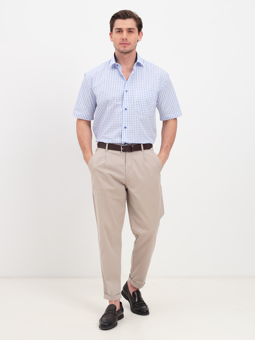 125/109/3031/1 Сорочка мужская короткий рукав