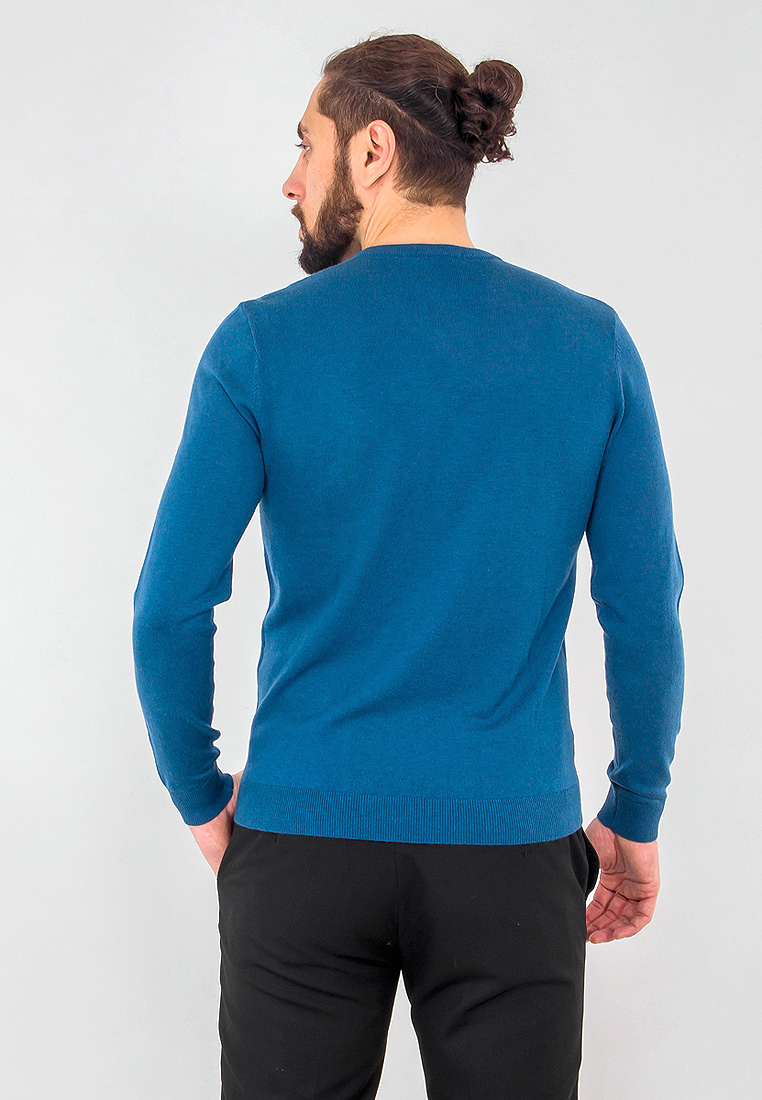G124-125266 (морской) Джемпер мужской
