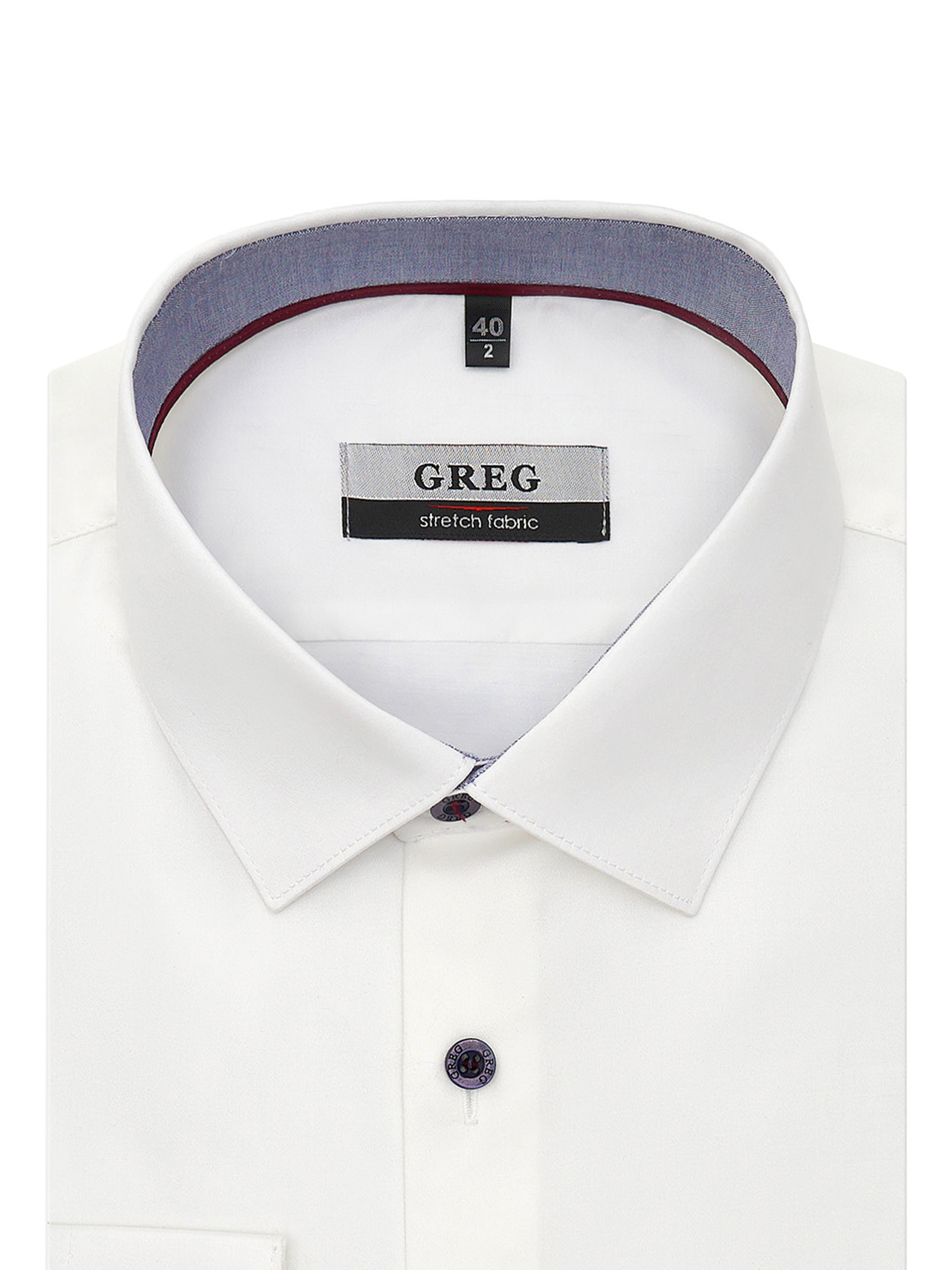 100/217/3343/1p STRETCH Сорочка мужская длинный рукав