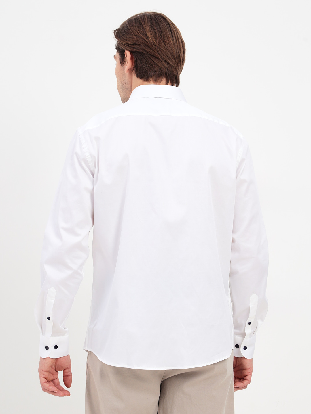 100/237/3343/ZN/1p STRETCH Сорочка мужская длинный рукав