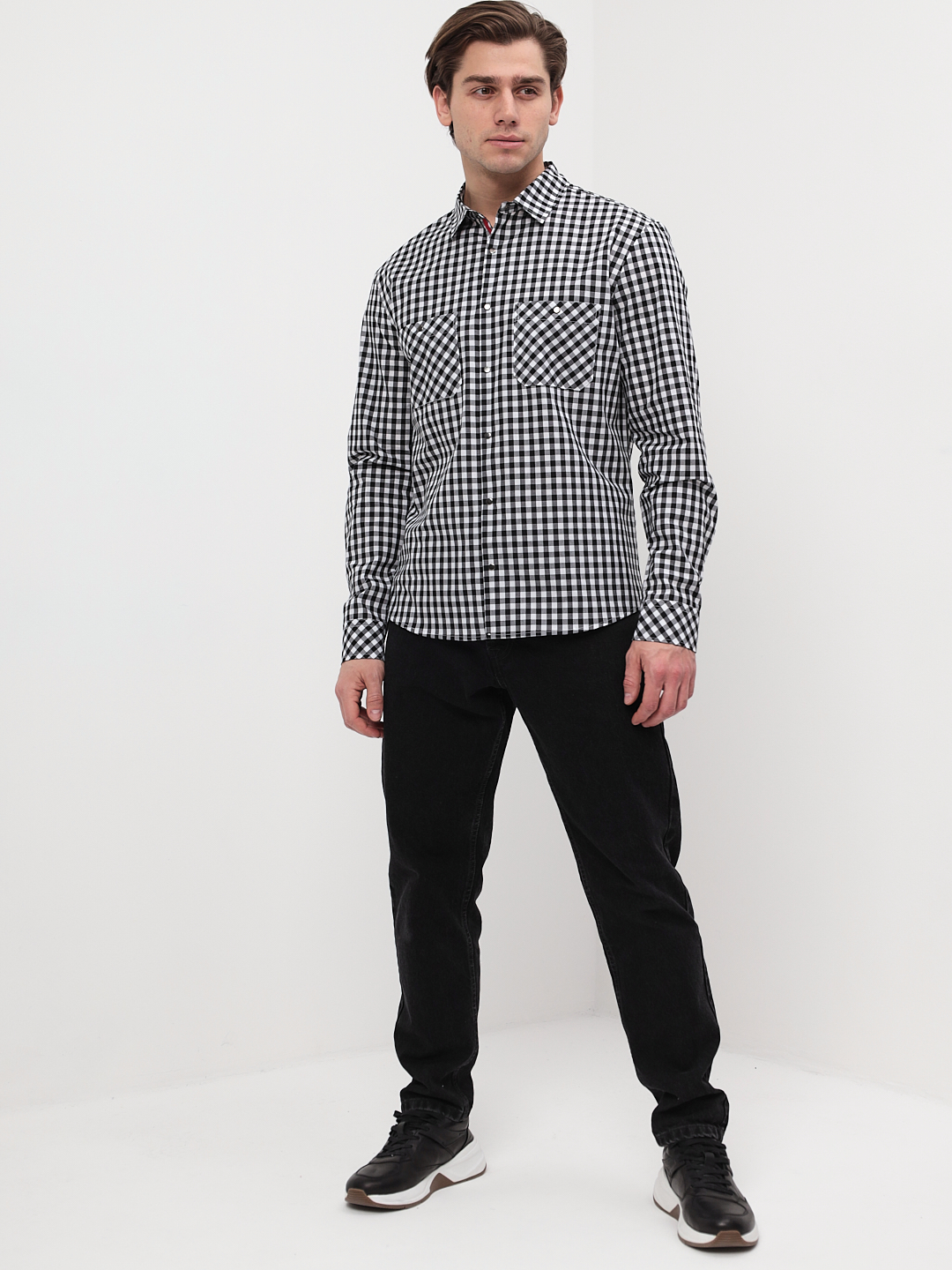 135/111/054/ZN/1p Сорочка мужская длинный рукав