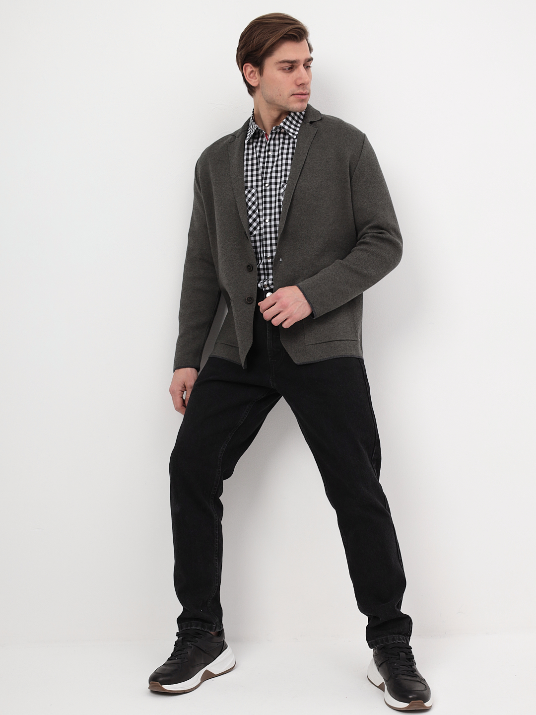 135/111/054/ZN/1p Сорочка мужская длинный рукав