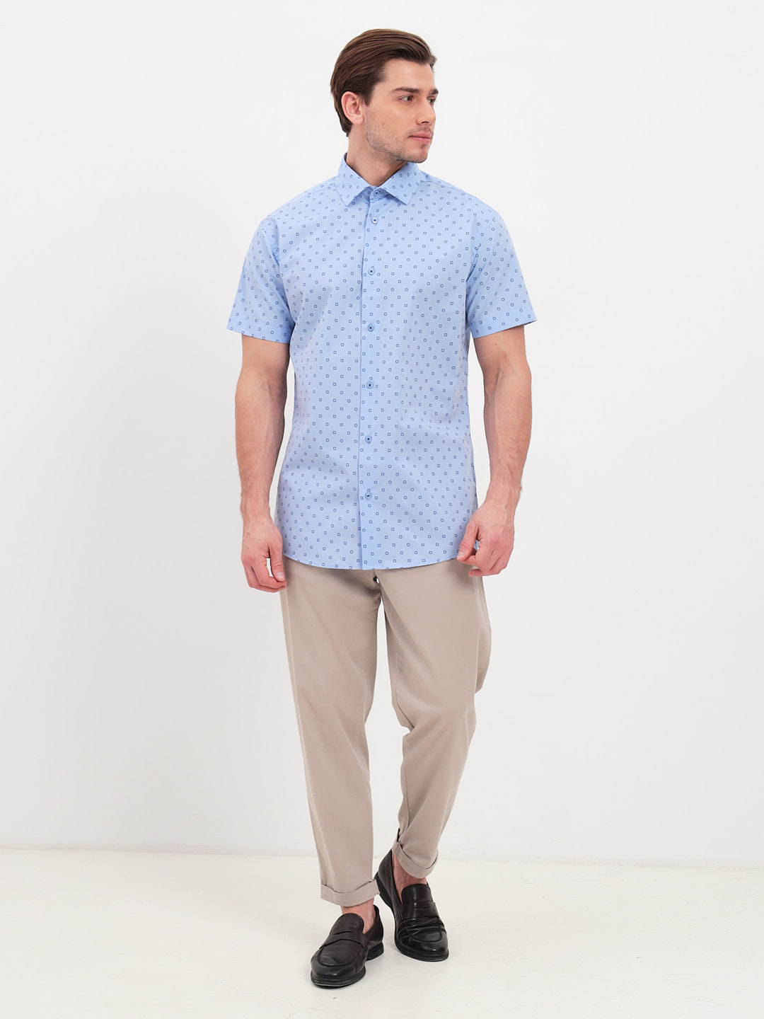 223/201/7809/Z/1p Сорочка мужская короткий рукав