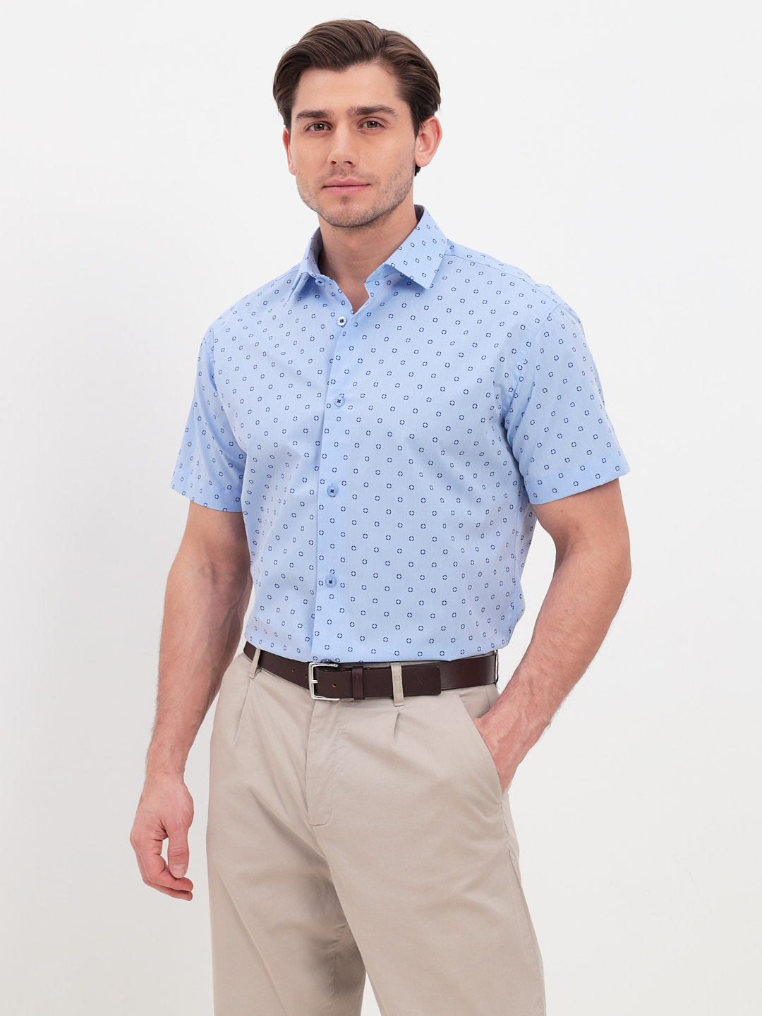 223/201/7809/Z/1p Сорочка мужская короткий рукав