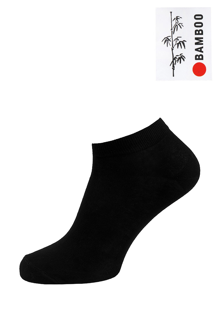 G-20/01 черный укороч. Носки мужские (в упаковке 5 пар)