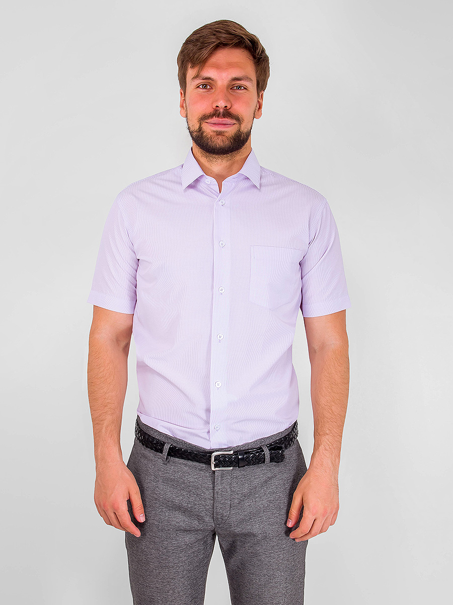 c711/057/2313/Z Сорочка мужская короткий рукав (в упаковке 12 шт)