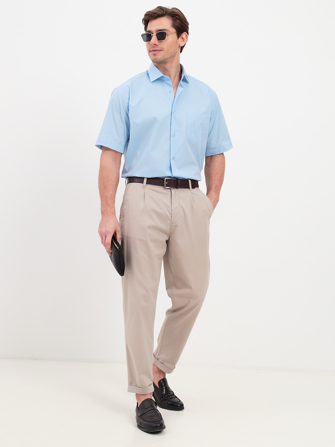 220/109/4030_V Сорочка мужская короткий рукав