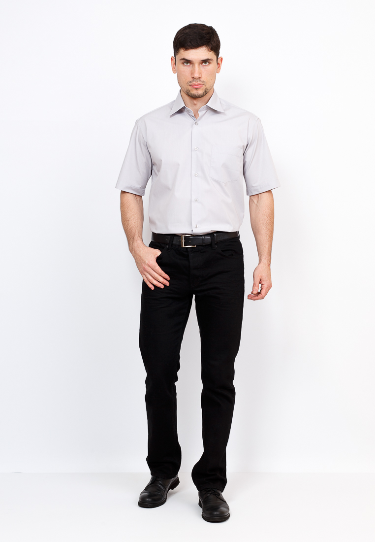 Gb320/309/GR Сорочка мужская короткий рукав