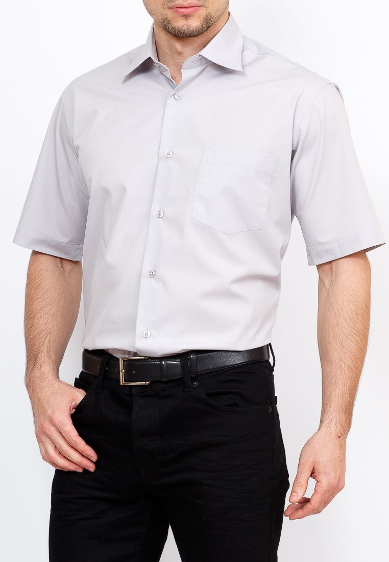 Gb320/309/GR Сорочка мужская короткий рукав