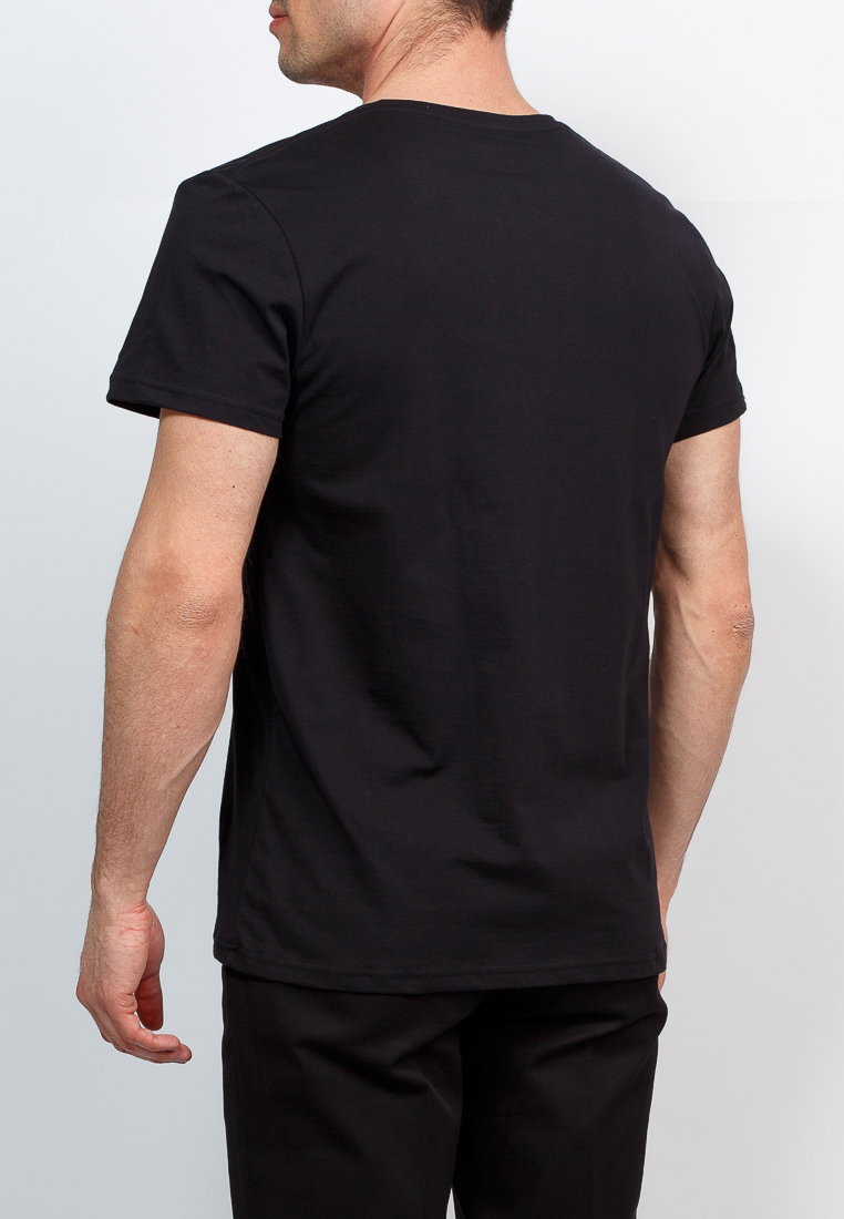 TS524V (черный) Футболка мужская короткий рукав