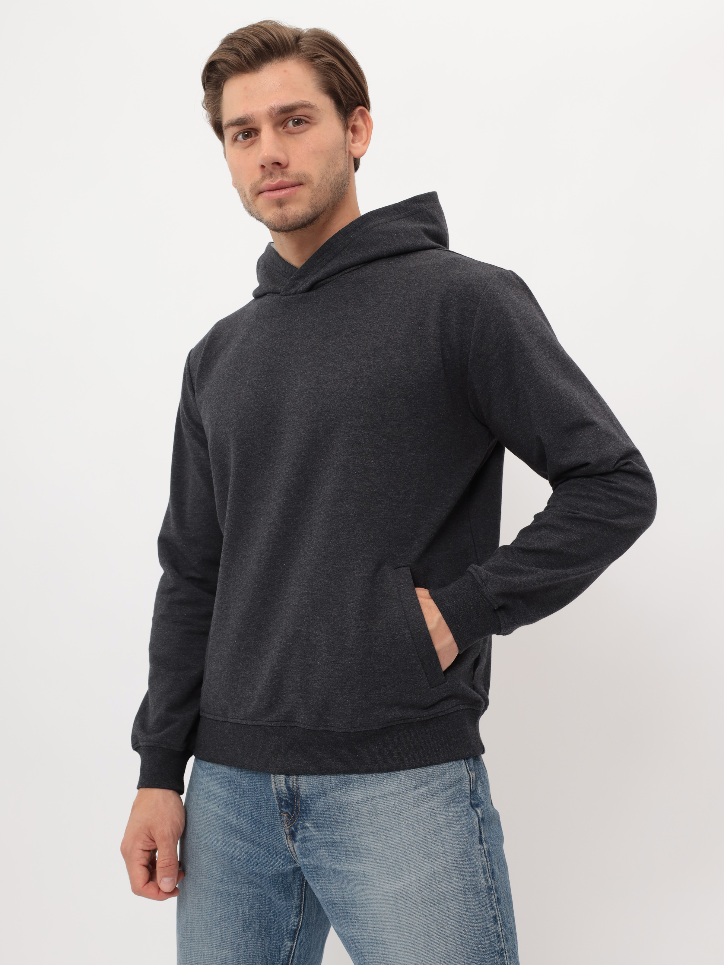 G173-OZ02-30 (антрацит м.) Худи мужское