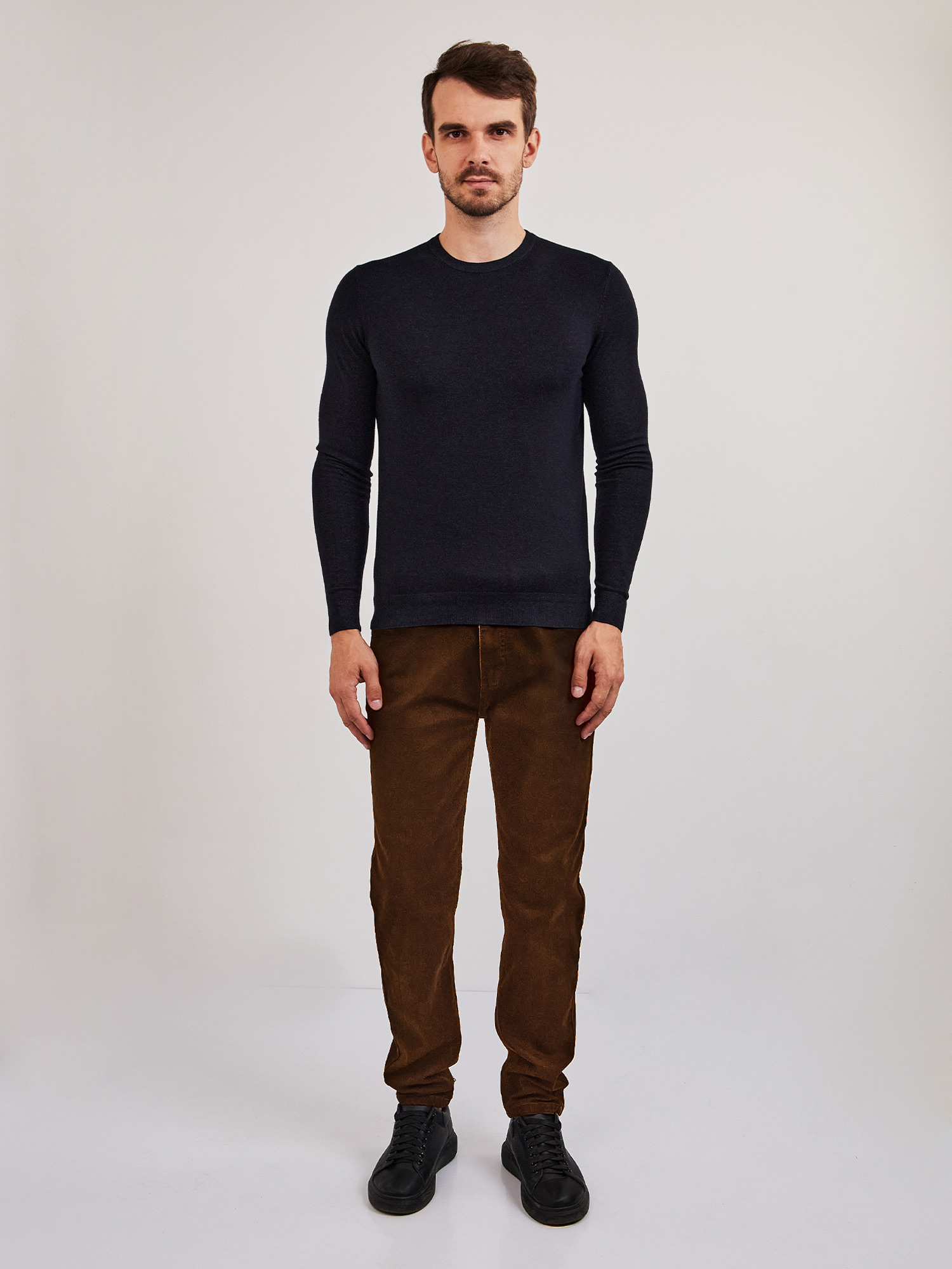 G121-KM синий/графит Джемпер мужской