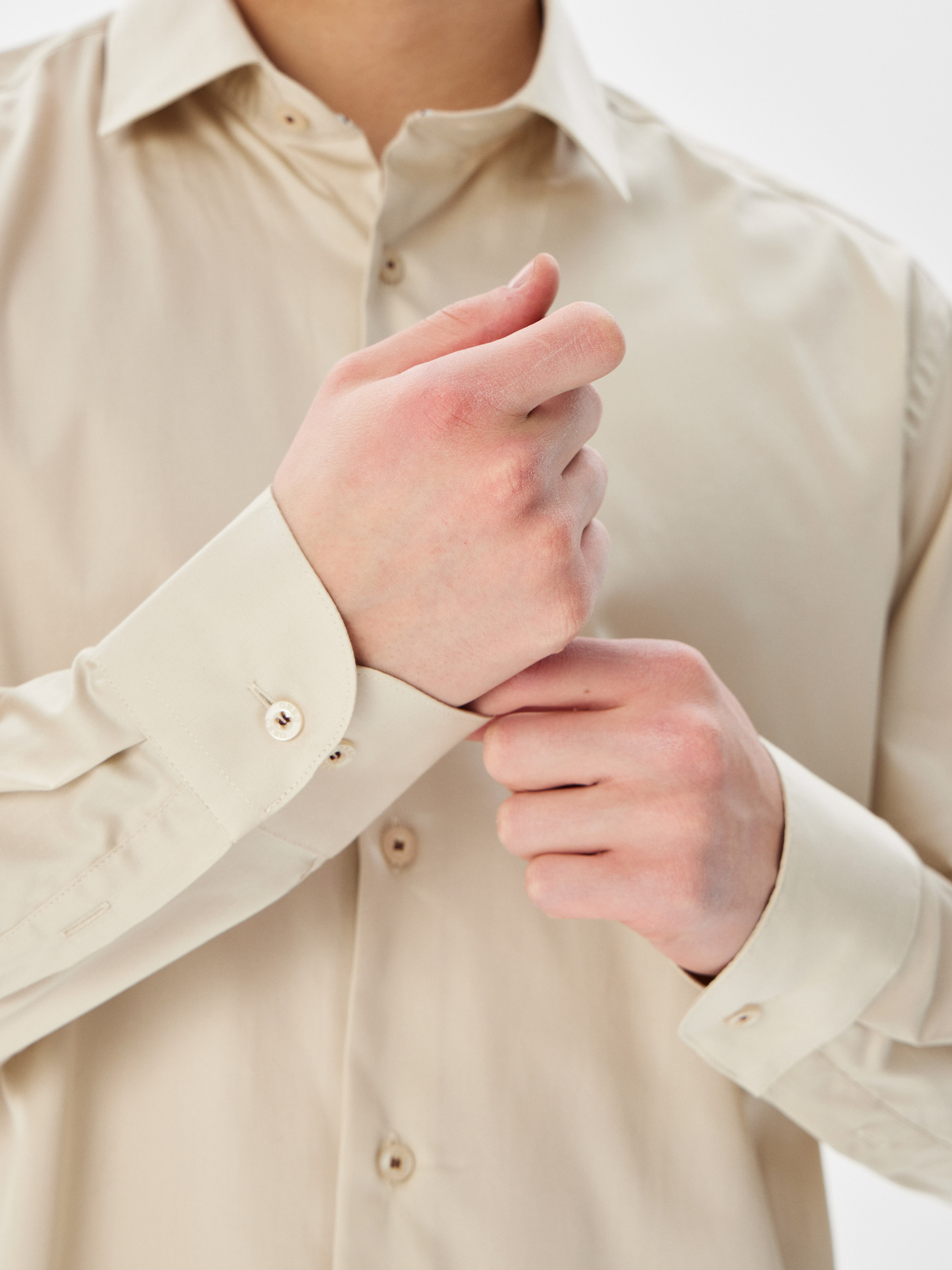 510/117/9442/1p STRETCH Сорочка мужская длинный рукав