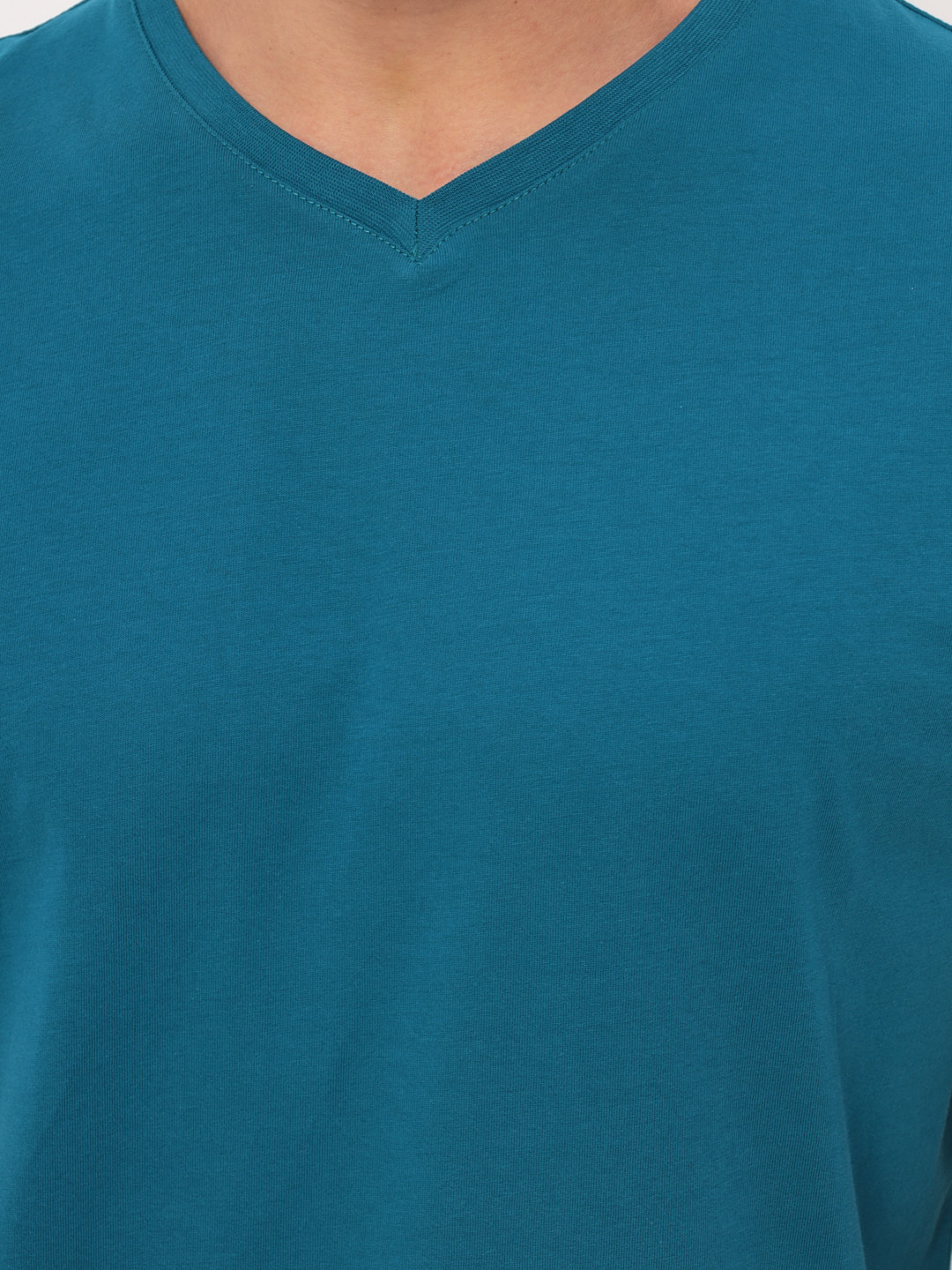 TS524V (т.бирюза) Футболка мужская короткий рукав