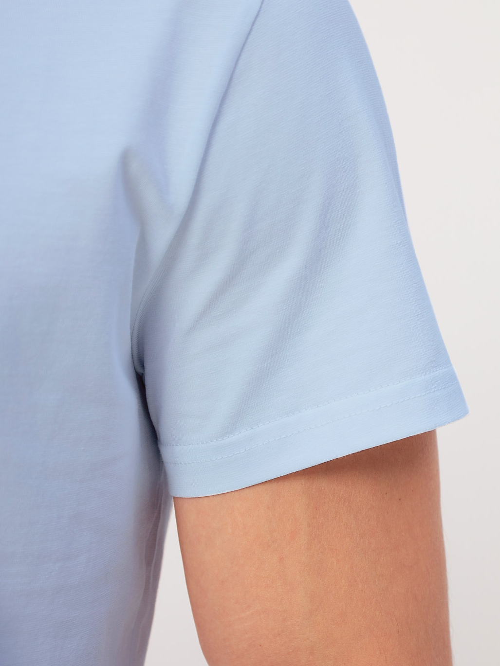 G145-KO-SA-S5120 (св.голубой) Футболка мужская короткий рукав