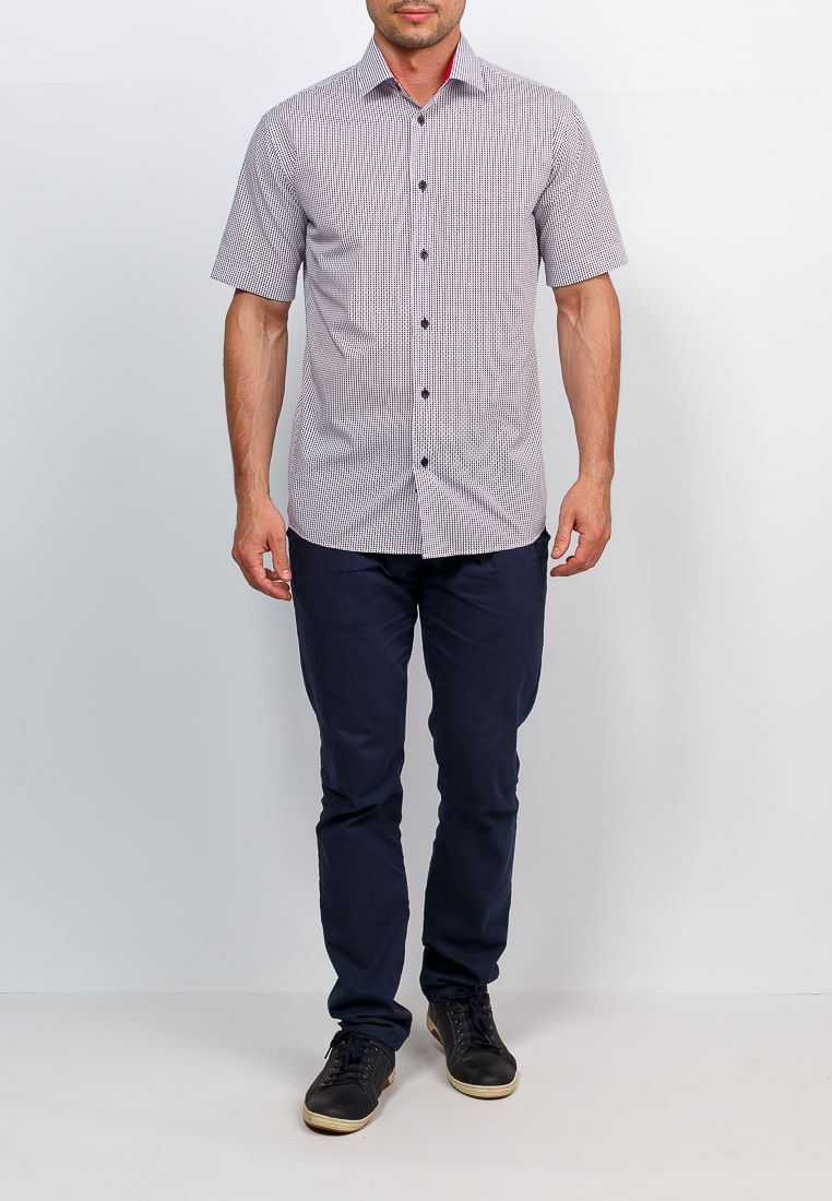 c163/05/2110/Z/1 Сорочка мужская короткий рукав (в упаковке 12 шт)