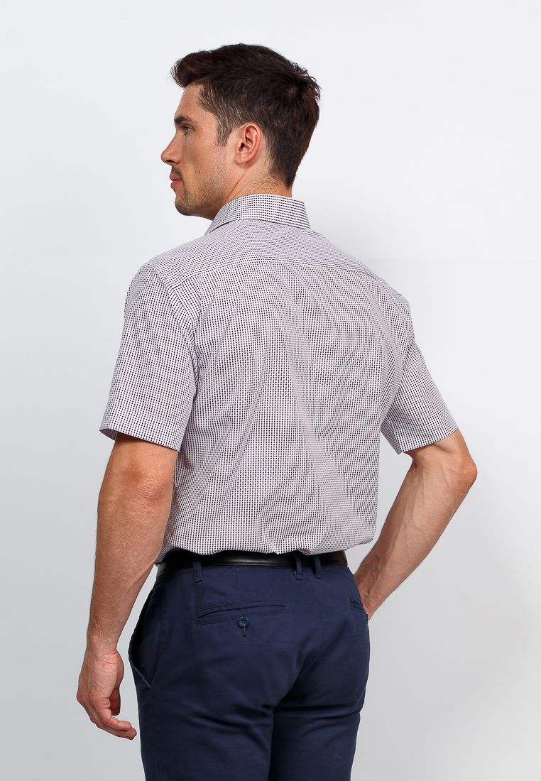 c163/05/2110/Z/1 Сорочка мужская короткий рукав (в упаковке 12 шт)