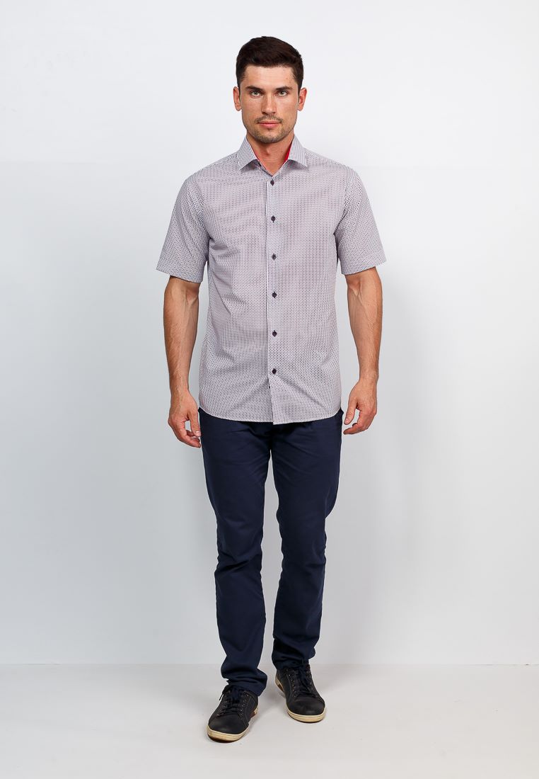 c163/05/2110/Z/1 Сорочка мужская короткий рукав (в упаковке 12 шт)