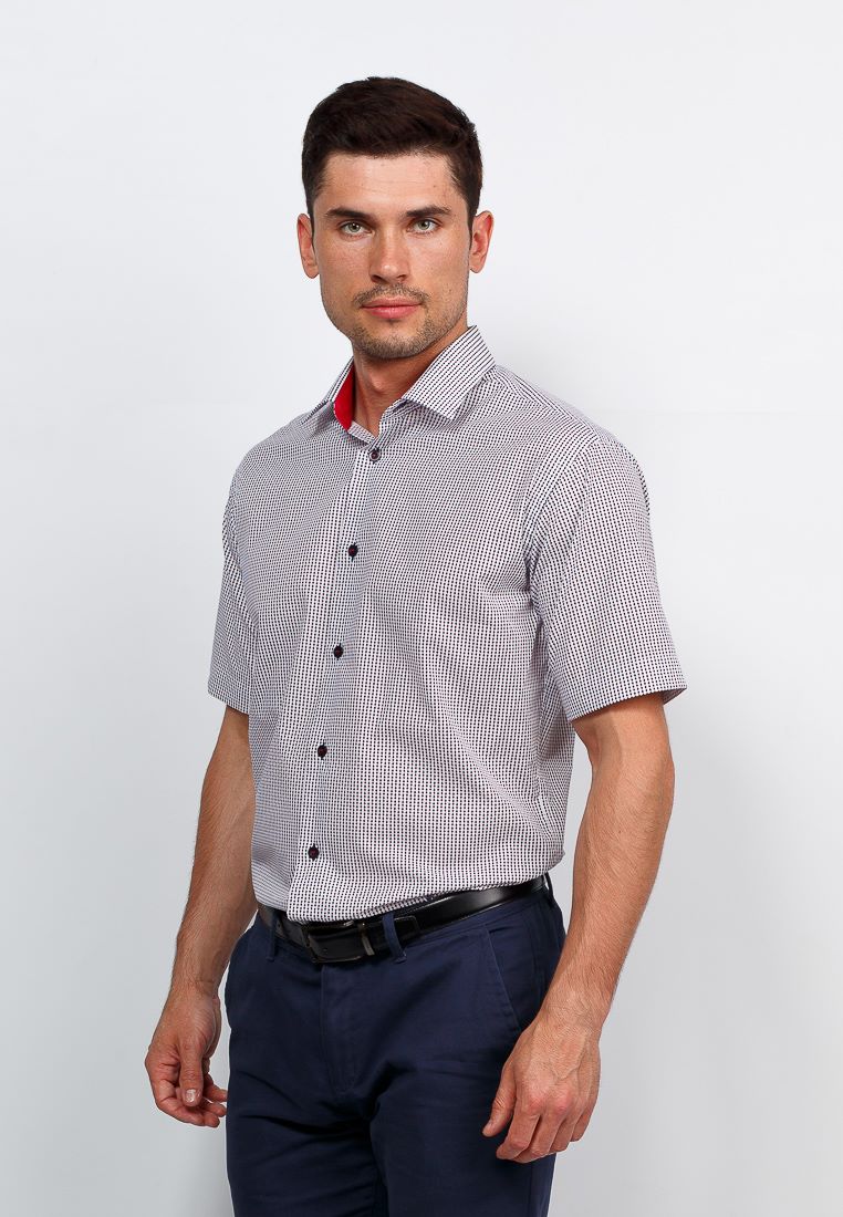 c163/05/2110/Z/1 Сорочка мужская короткий рукав (в упаковке 12 шт)