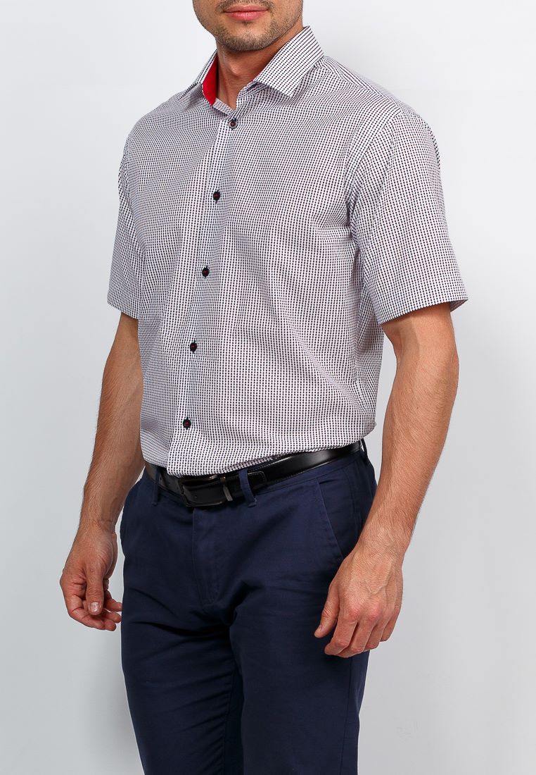 c163/05/2110/Z/1 Сорочка мужская короткий рукав (в упаковке 12 шт)