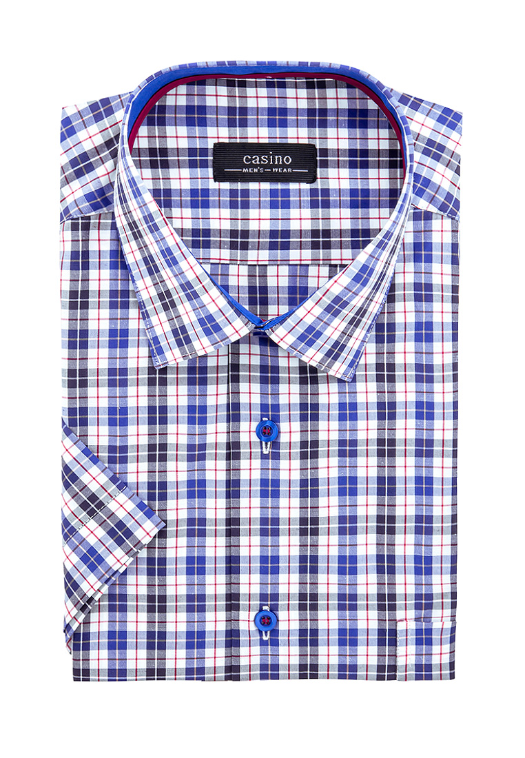 c265/05/1492/Z/1p Сорочка мужская короткий рукав (в упаковке 12 шт)