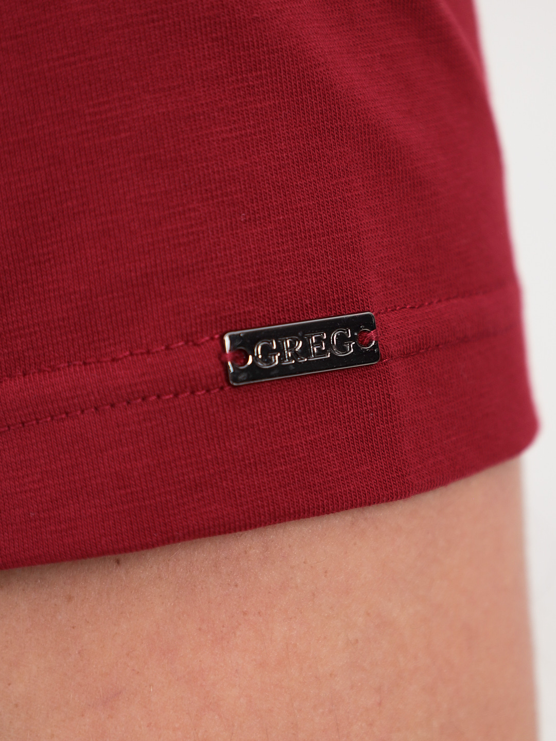 G144-KO1246T-SAS5068 (бордо) Джемпер мужской с воротником поло короткий рукав