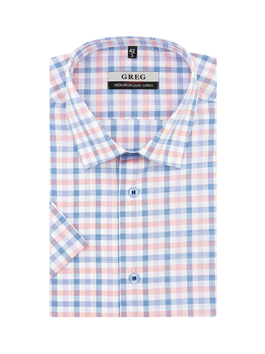 245/201/6122/Z Сорочка мужская короткий рукав