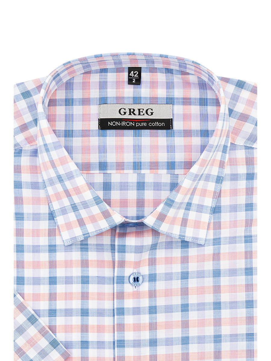 245/201/6122/Z Сорочка мужская короткий рукав