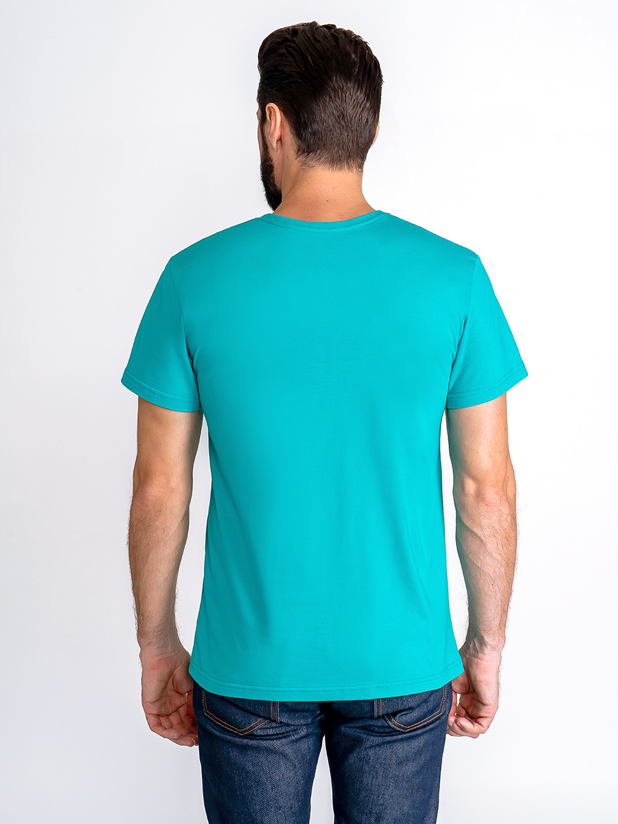 G146-RD-2011 (ментол) Футболка мужская короткий рукав