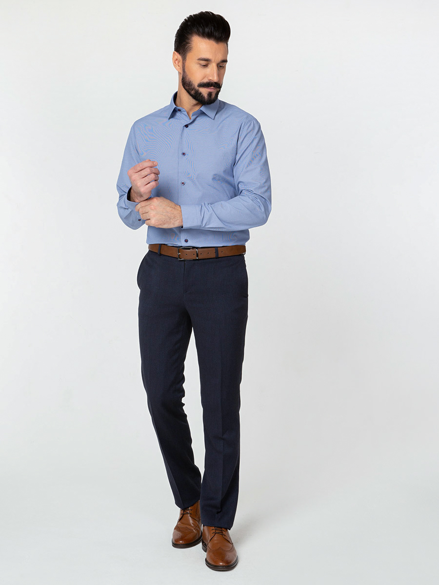 214/239/1155/ZV/1p Сорочка мужская длинный рукав