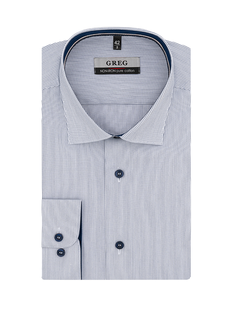 121/131/0055/Z/1p Сорочка мужская длинный рукав