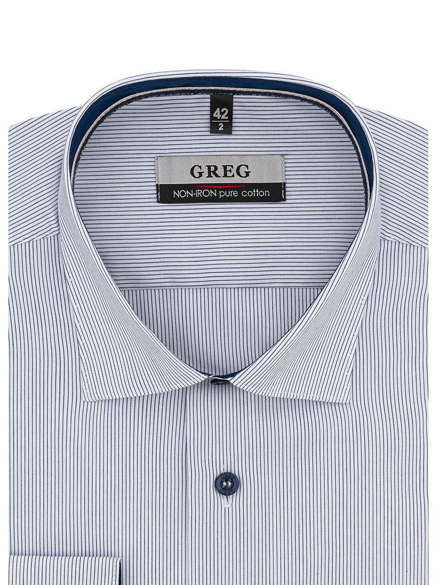 121/131/0055/Z/1p Сорочка мужская длинный рукав