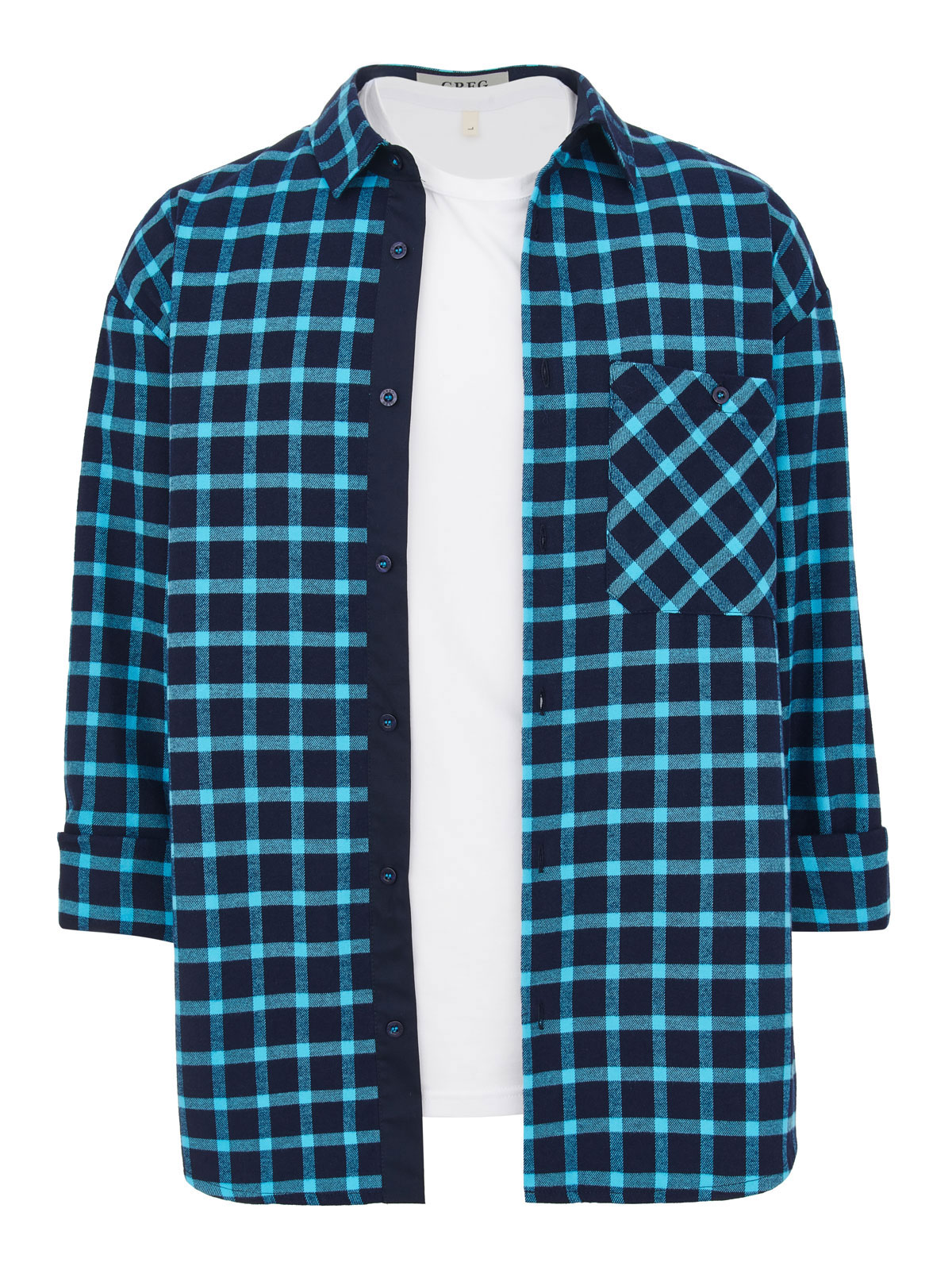 S225/211/8920/P/1p Сорочка мужская длинный рукав