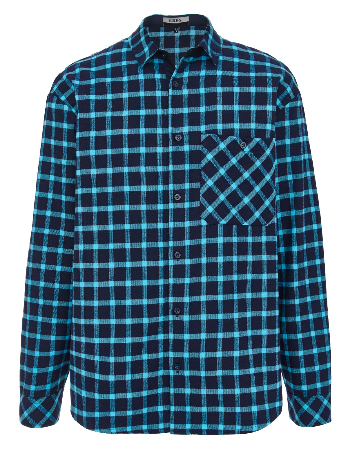 S225/211/8920/P/1p Сорочка мужская длинный рукав