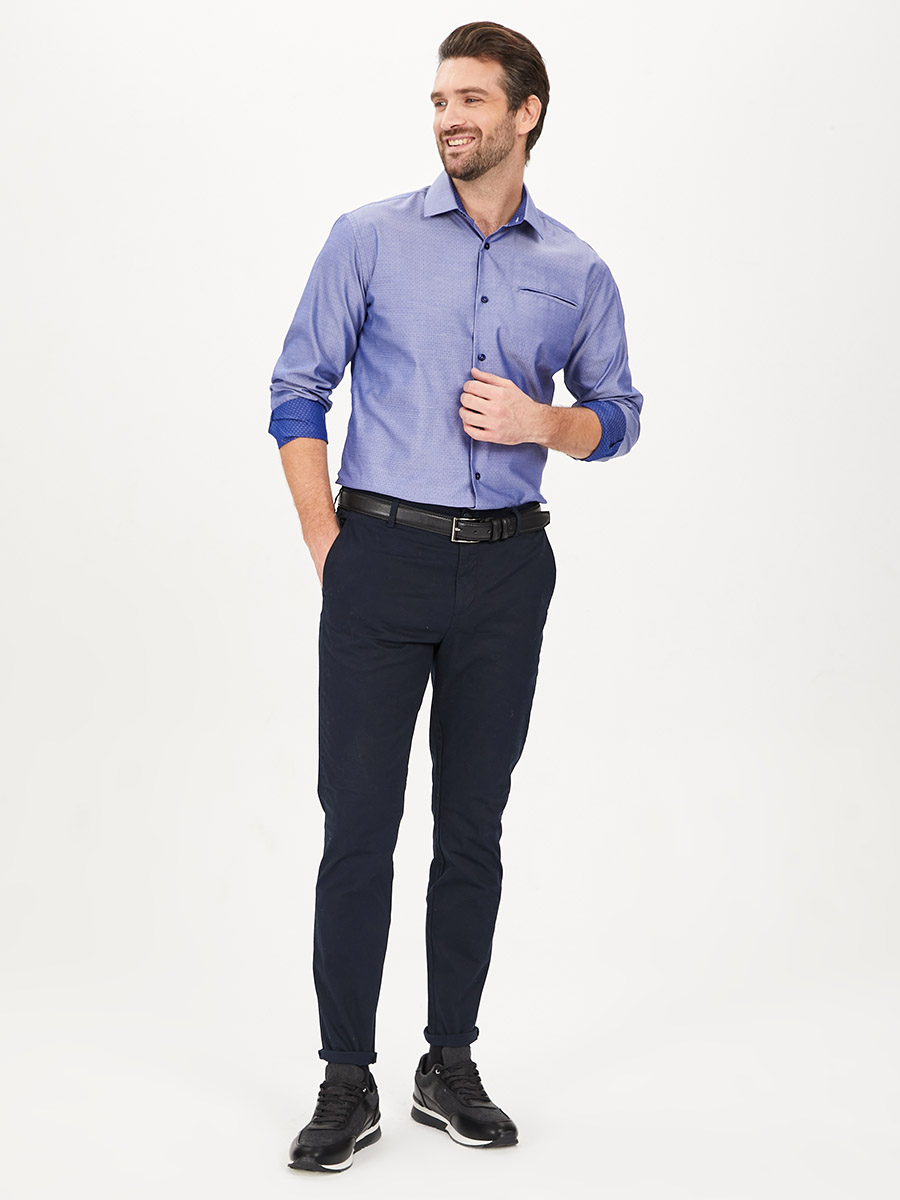 223/131/8138/Z/1 Сорочка мужская длинный рукав