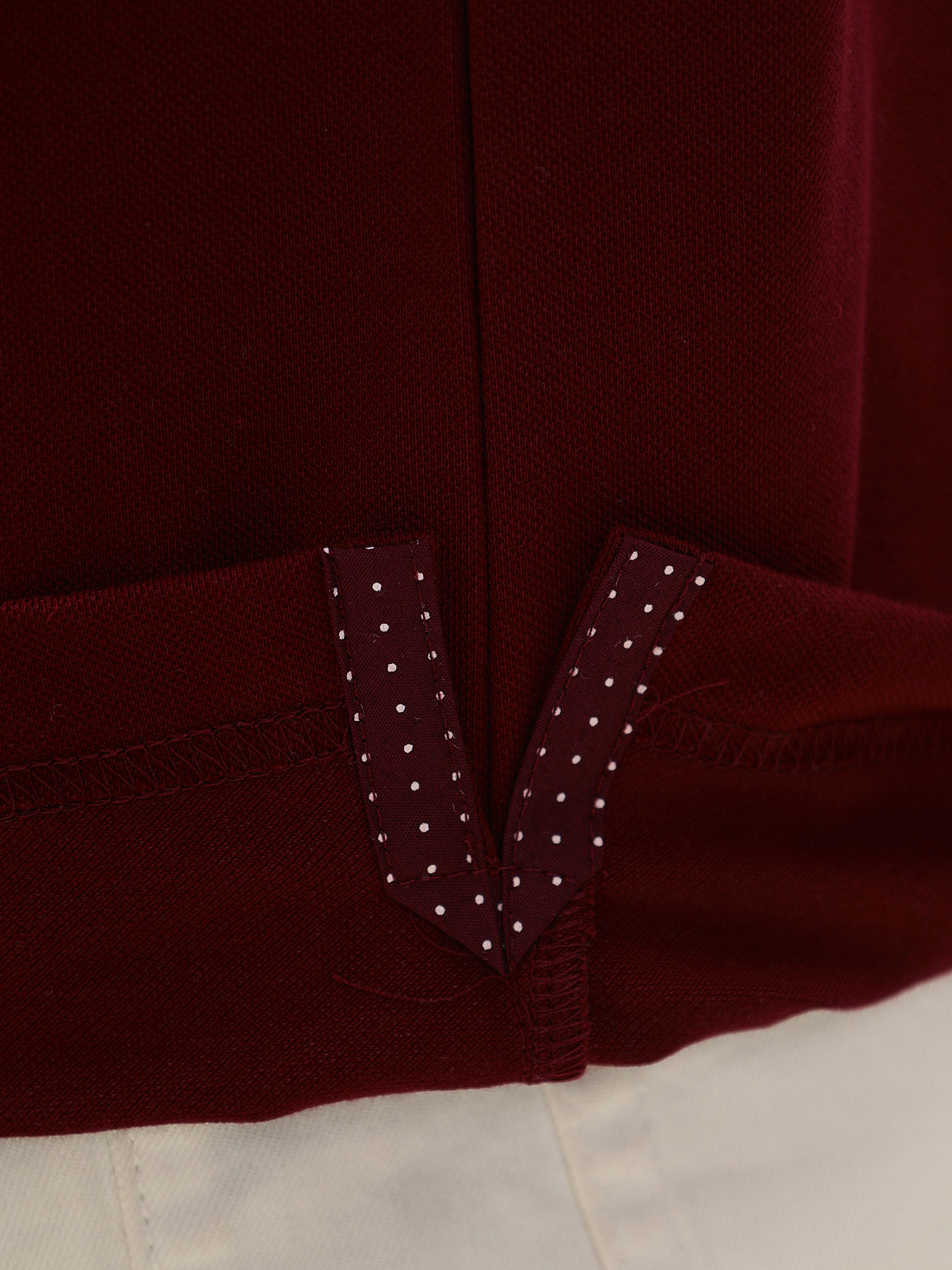 G144-PO1246T-SA2081 (бордо) Джемпер мужской с воротником поло короткий рукав