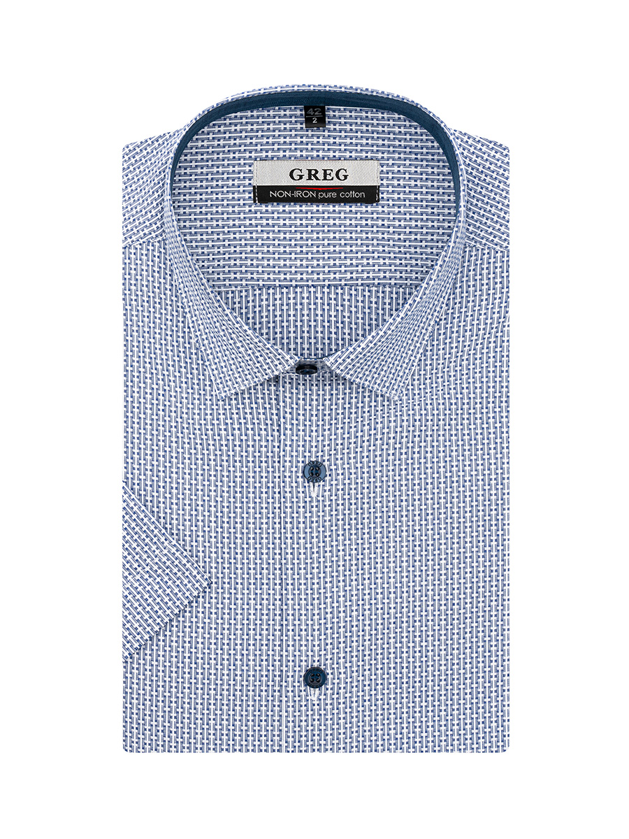 213/201/8714/Z/1 Сорочка мужская короткий рукав