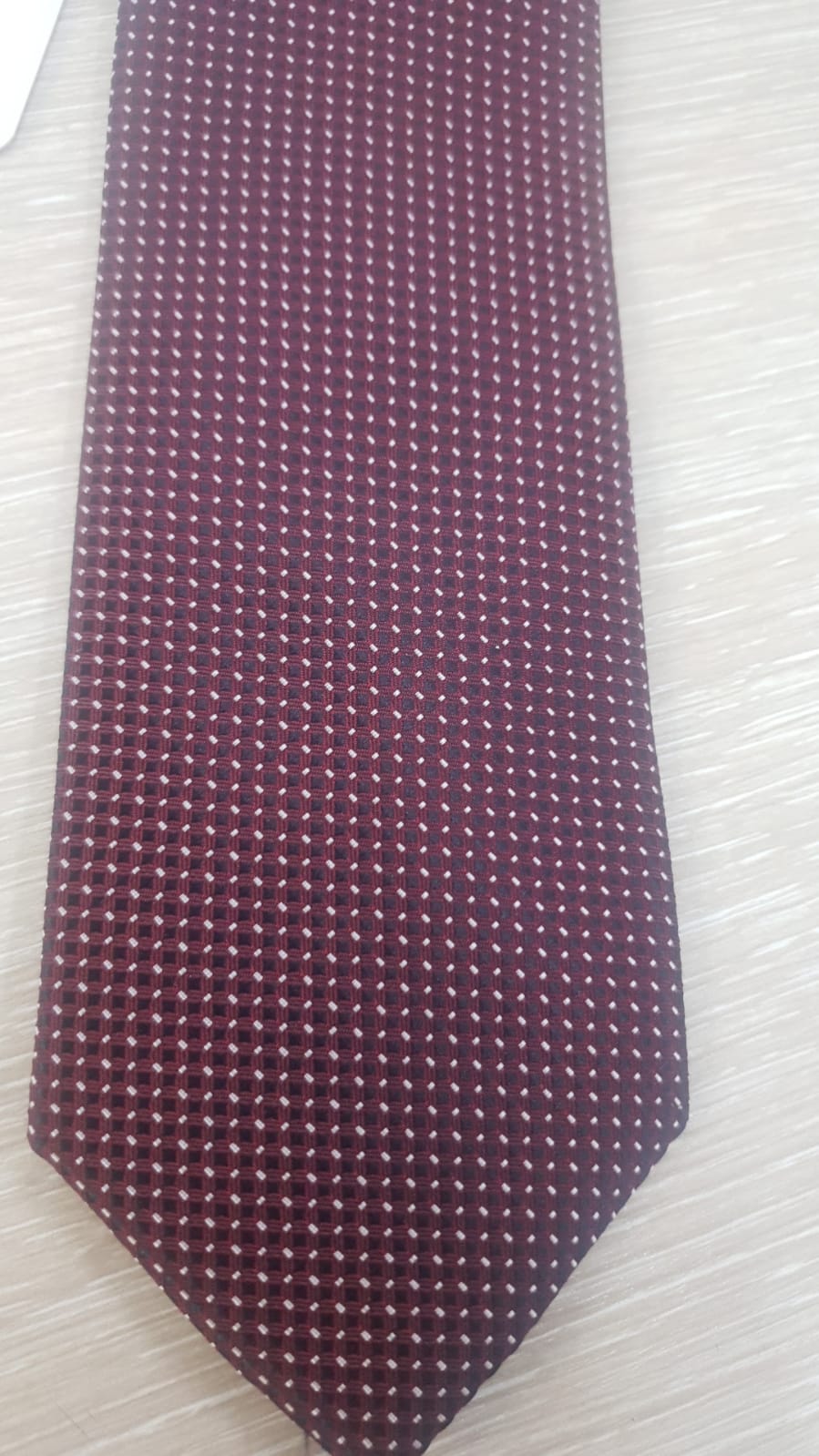 Greg-poly 7-бордовый. 268.1.020 Галстук мужской