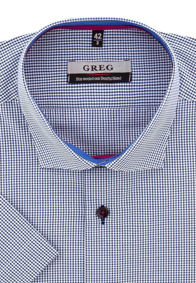 124/109/7489/Z/1 Сорочка мужская короткий рукав