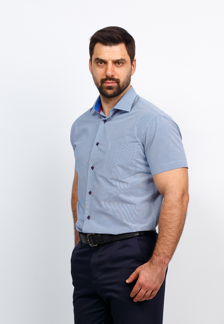 124/109/7489/Z/1 Сорочка мужская короткий рукав