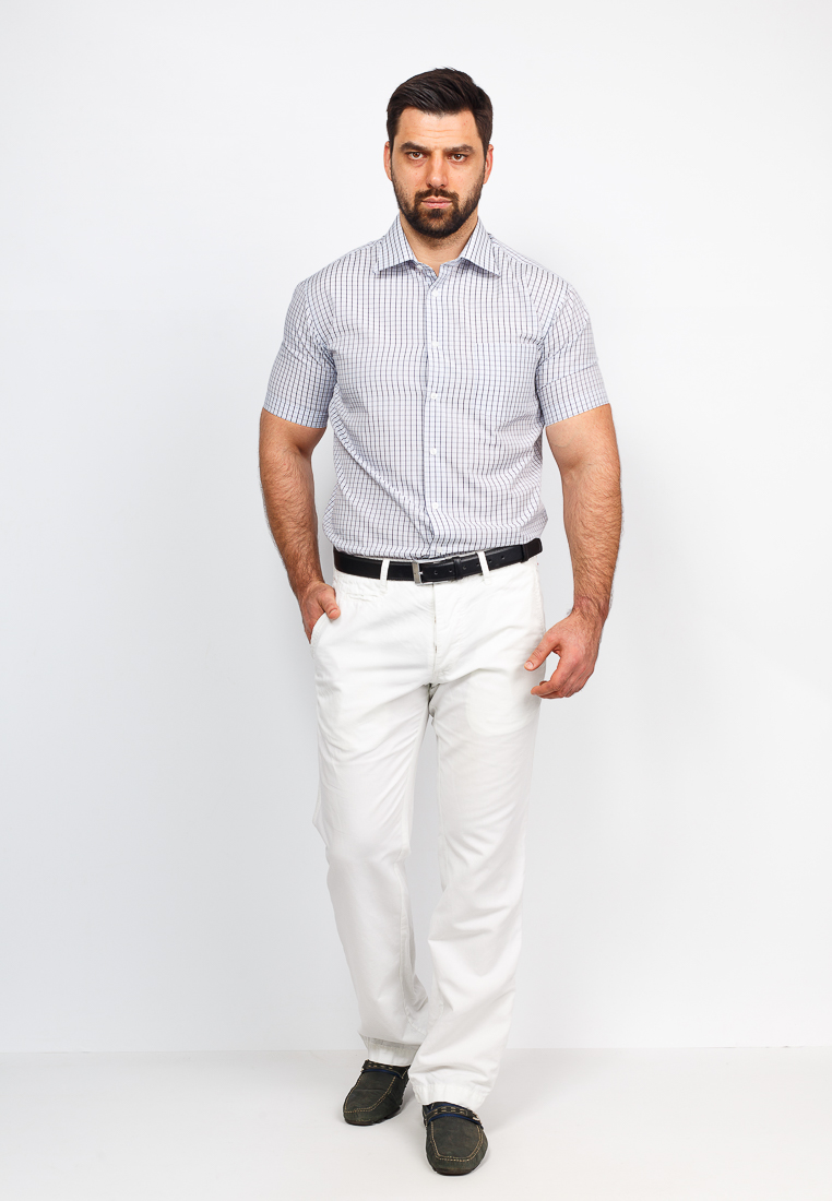 c225/0/7702/Z Сорочка мужская короткий рукав (в упаковке 12 шт)